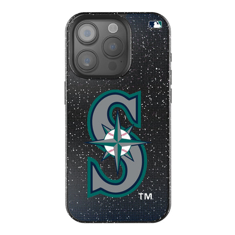 Seattle Mariners Linen Bling Phone Case for Apple iPhone