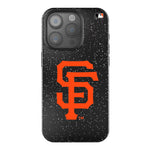 San Francisco Giants Linen Bling Phone Case for Apple iPhone-0