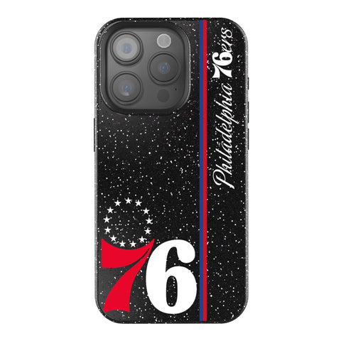 Philadelphia 76ers Sidebar Bling Phone Case-0