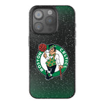 Boston Celtics Linen Bling Phone Case for Apple iPhone