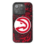 Atlanta Hawks Paisley Bling Phone Case-0