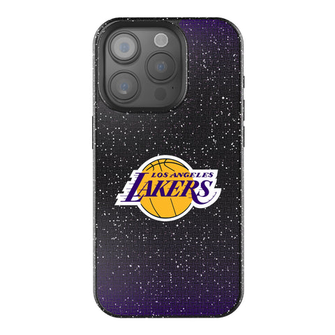 Los Angeles Lakers Linen Bling Phone Case for Apple iPhone
