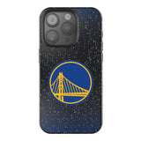 Golden State Warriors Linen Bling Phone Case for Apple iPhone
