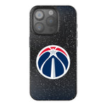 Washington Wizards Linen Bling Phone Case for Apple iPhone-0