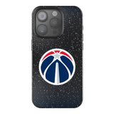 Washington Wizards Linen Bling Phone Case for Apple iPhone-0