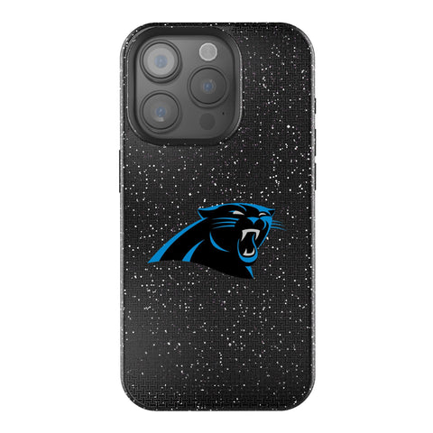Carolina Panthers Linen Bling Phone Case for Apple iPhone-0