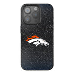 Denver Broncos Linen Bling Phone Case for Apple iPhone