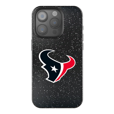 Houston Texans Linen Bling Phone Case for Apple iPhone