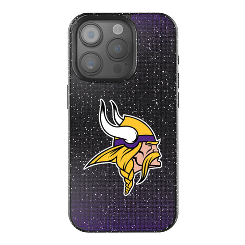 Minnesota Vikings Linen Bling Phone Case for Apple iPhone-0