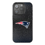 New England Patriots Linen Bling Phone Case for Apple iPhone