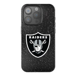 Las Vegas Raiders Linen Bling Phone Case for Apple iPhone