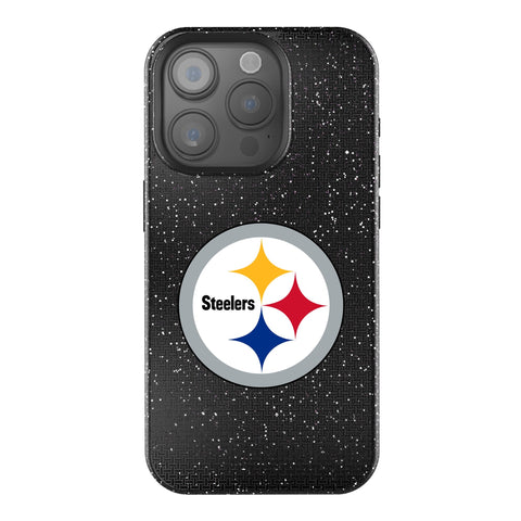 Pittsburgh Steelers Linen Bling Phone Case for Apple iPhone