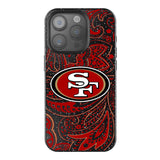 San Francisco 49ers Paisley Bling Phone Case