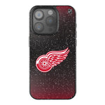 Detroit Red Wings Linen Bling Phone Case for Apple iPhone