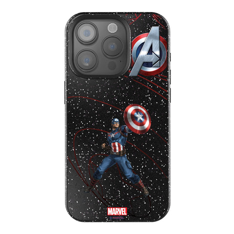 Marvel Avengers Captain America MechLine Bling Phone Case