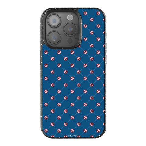 Marvel Avengers Captain America Pattern Bling Phone Case for Apple iPhone