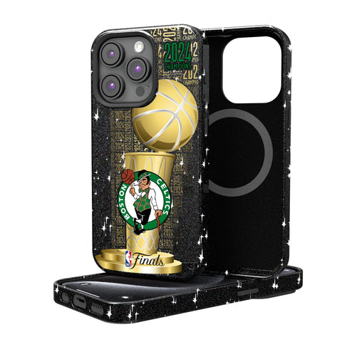 Boston Celtics 2024 NBA Champions Bling Phone Case-0