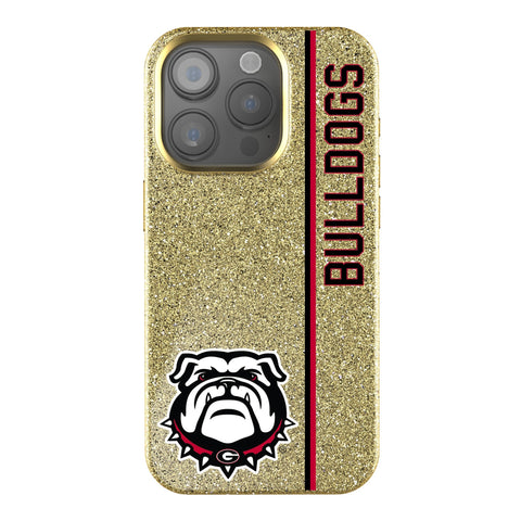 University of Georgia Bulldogs Uga Sidebar Bling Phone Case for Apple iPhone