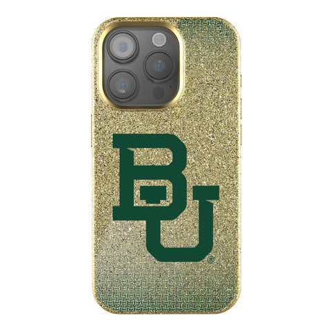 Baylor University Bears Linen Bling Phone Case for Apple iPhone