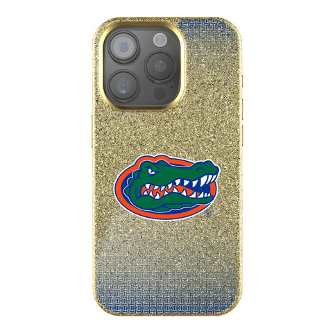 University of Florida Gators Linen Bling Phone Case for Apple iPhone