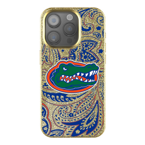 University of Florida Gators Paisley Bling Phone Case