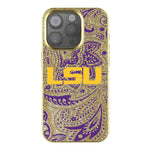 Louisiana State University Tigers Paisley Bling Phone Case