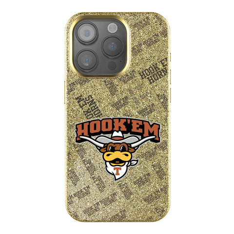 University of Texas Longhorns Quadtile Bling Phone Case for Apple iPhone-0