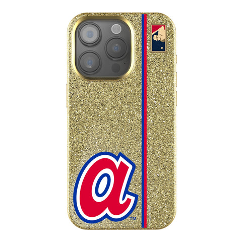 Atlanta Braves 1972-1980 - Cooperstown Collection Sidebar Bling Phone Case