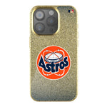 Houston Astros 1977-1993 - Cooperstown Collection Linen Bling Phone Case for Apple iPhone