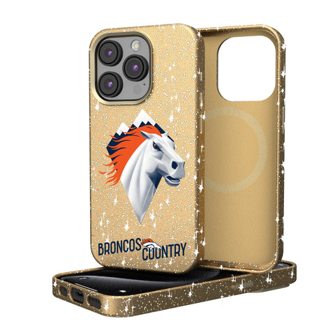 Denver Broncos 2024 Illustrated Limited Edition Bling Phone Case