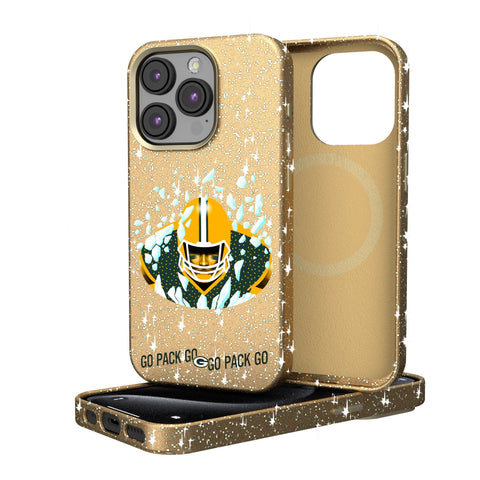 Green Bay Packers 2024 Illustrated Limited Edition Bling Phone Case