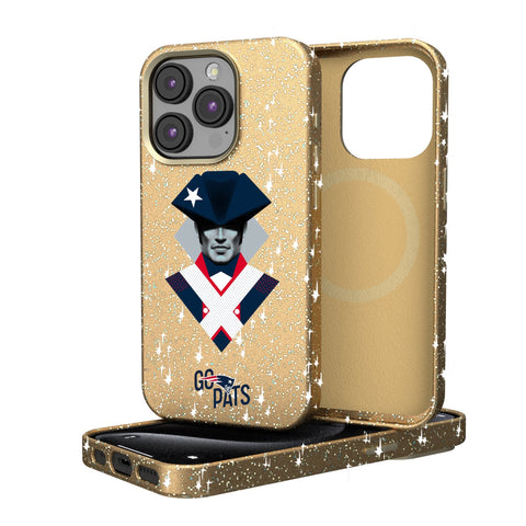 New England Patriots 2024 Illustrated Limited Edition Bling Phone Case