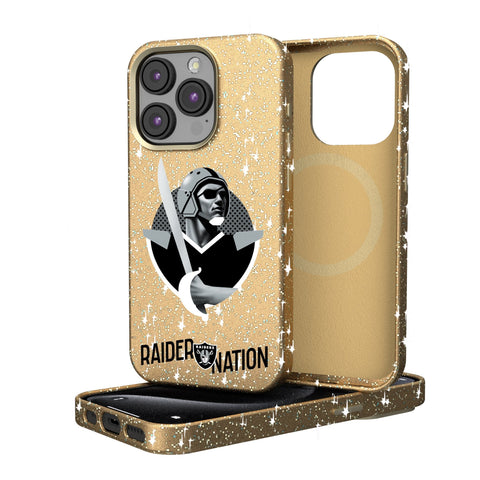 Las Vegas Raiders 2024 Illustrated Limited Edition Bling Phone Case-0