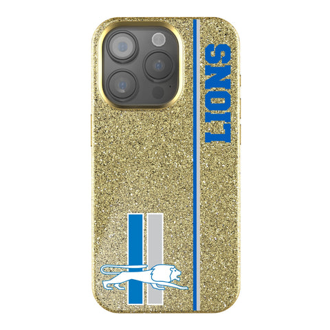 Detroit Lions Retro Sidebar Bling Phone Case