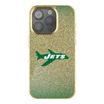 New York Jets 1963 Historic Collection Linen Bling Phone Case for Apple iPhone
