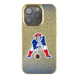 New England Patriots Historic Collection Linen Bling Phone Case for Apple iPhone
