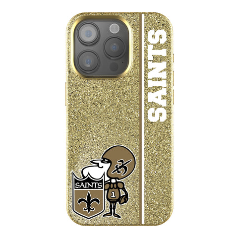 New Orleans Saints Historic Collection Sidebar Bling Phone Case