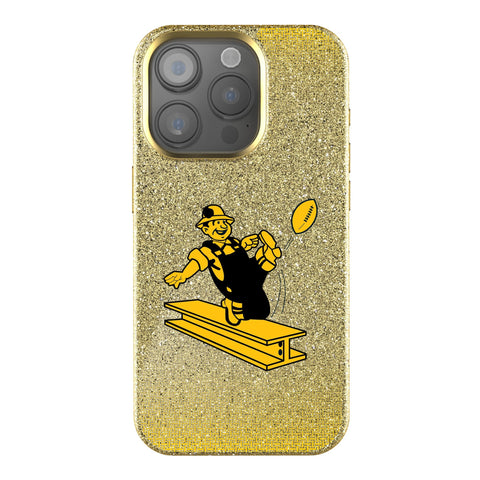 Pittsburgh Steelers 1961 Historic Collection Linen Bling Phone Case for Apple iPhone