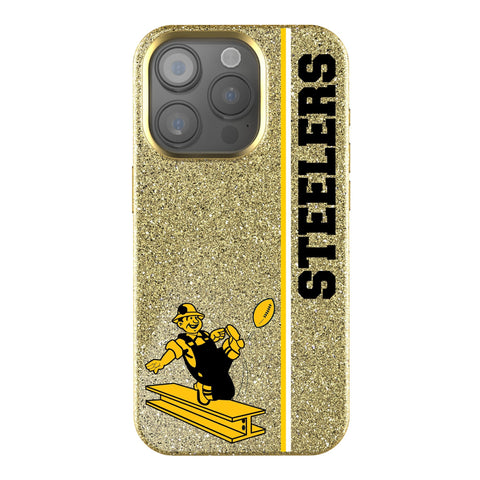 Pittsburgh Steelers 1961 Historic Collection Sidebar Bling Phone Case