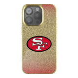 San Francisco 49ers Historic Collection Linen Bling Phone Case for Apple iPhone