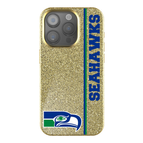 Seattle Seahawks Historic Collection Sidebar Bling Phone Case-0