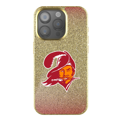 Tampa Bay Buccaneers Historic Collection Linen Bling Phone Case for Apple iPhone