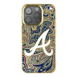 Atlanta Braves Paisley Bling Phone Case