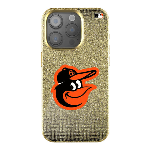 Baltimore Orioles Linen Bling Phone Case for Apple iPhone-0