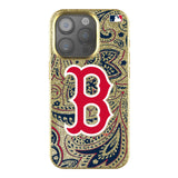 Boston Red Sox Paisley Bling Phone Case-0