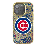 Chicago Cubs Paisley Bling Phone Case-0