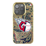 Cleveland Guardians Paisley Bling Phone Case-0