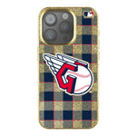 Cleveland Guardians Plaid Bling Phone Case-0