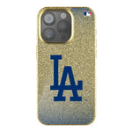 LA Dodgers Linen Bling Phone Case for Apple iPhone-0