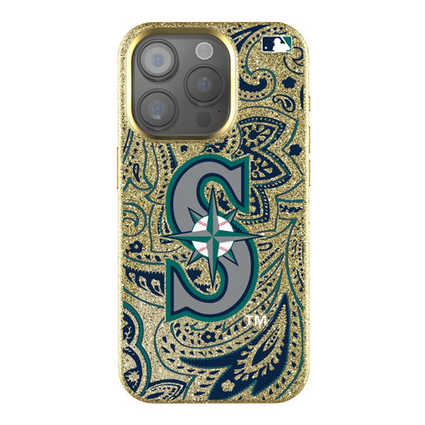 Seattle Mariners Paisley Bling Phone Case
